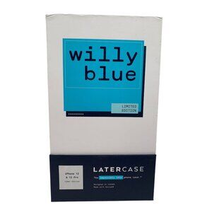 Willy Blue Limited Edition Latercase iPhone 12/12 Pro Cyber Edition Ultra-Thin K